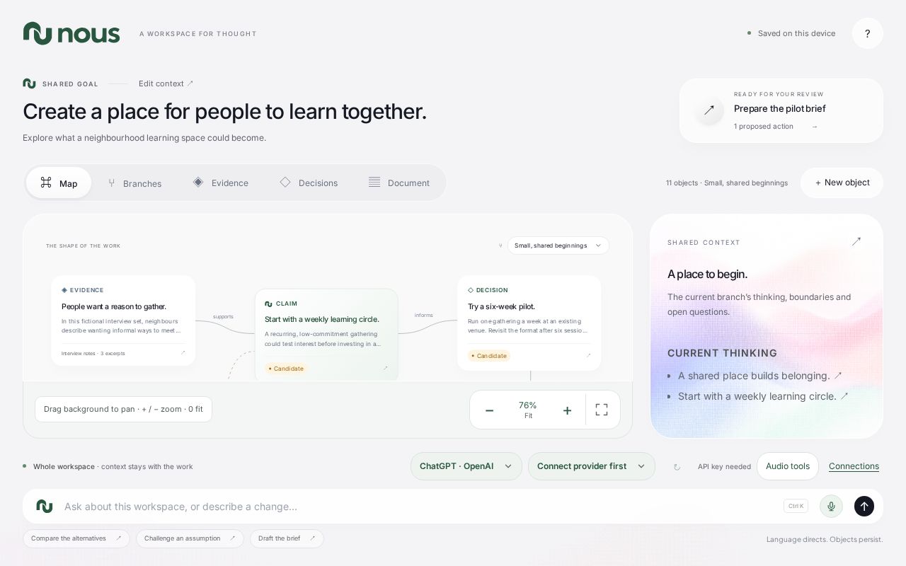 Preview of Nous