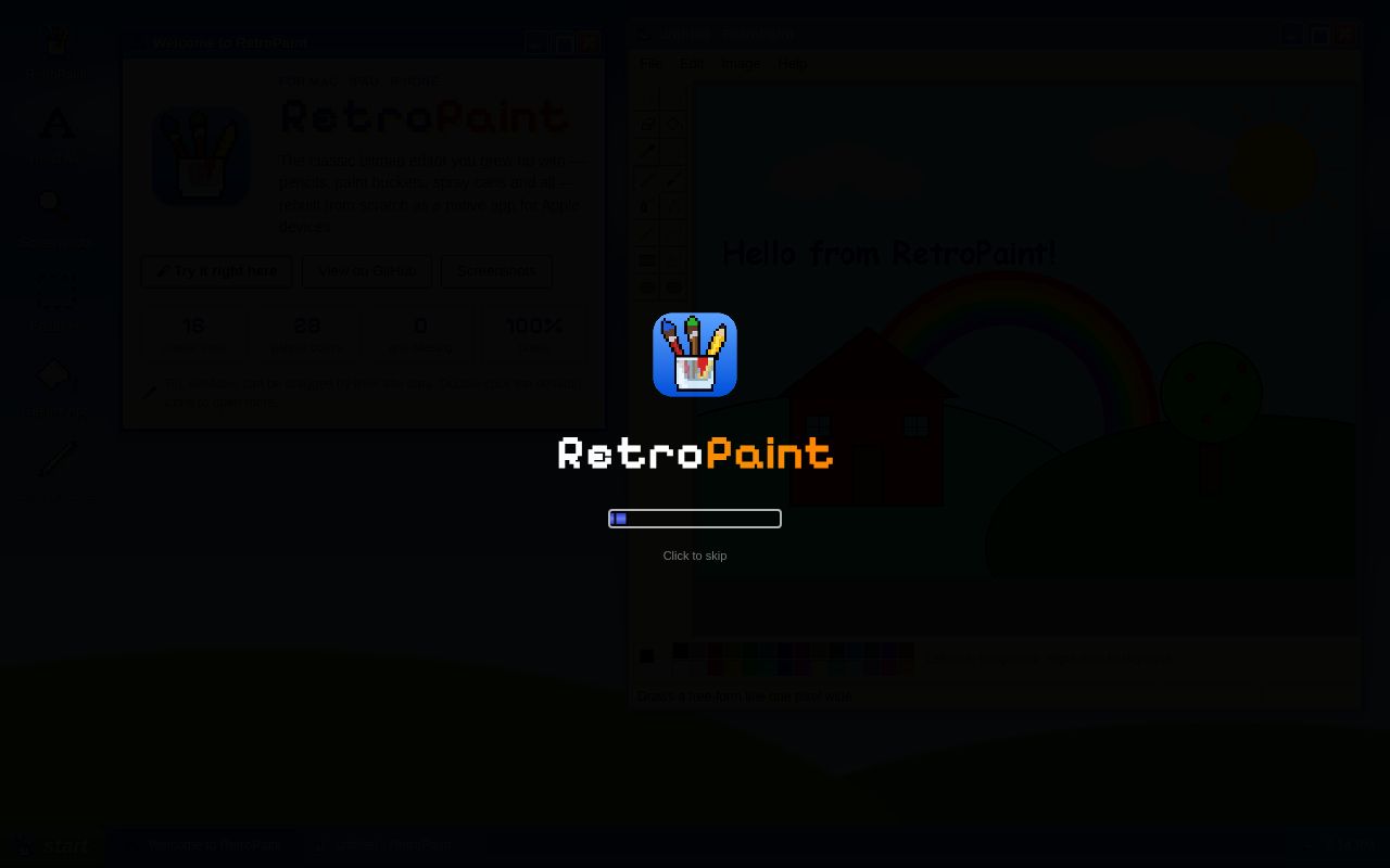 Preview of RetroPaint