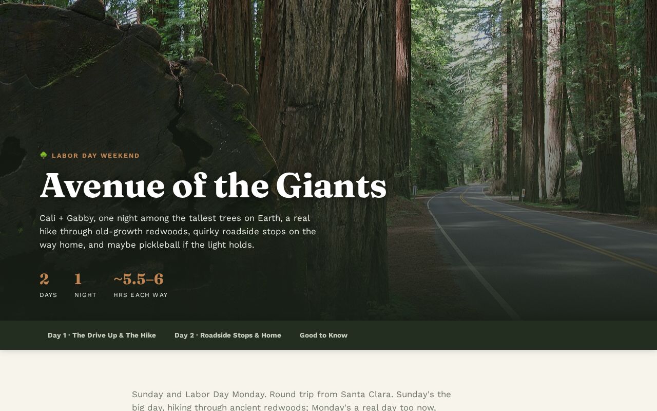 Preview of Avenue Giants 2026