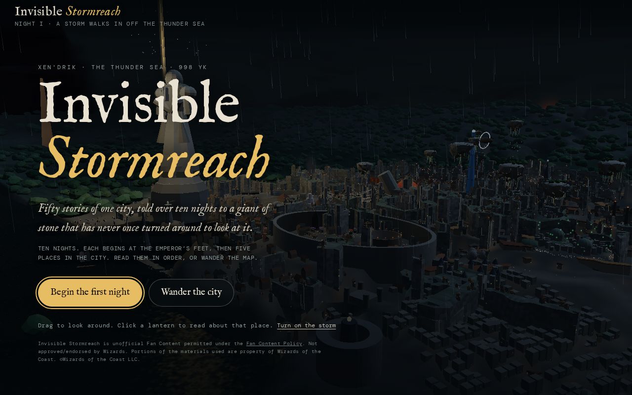 Preview of Invisible Stormreach