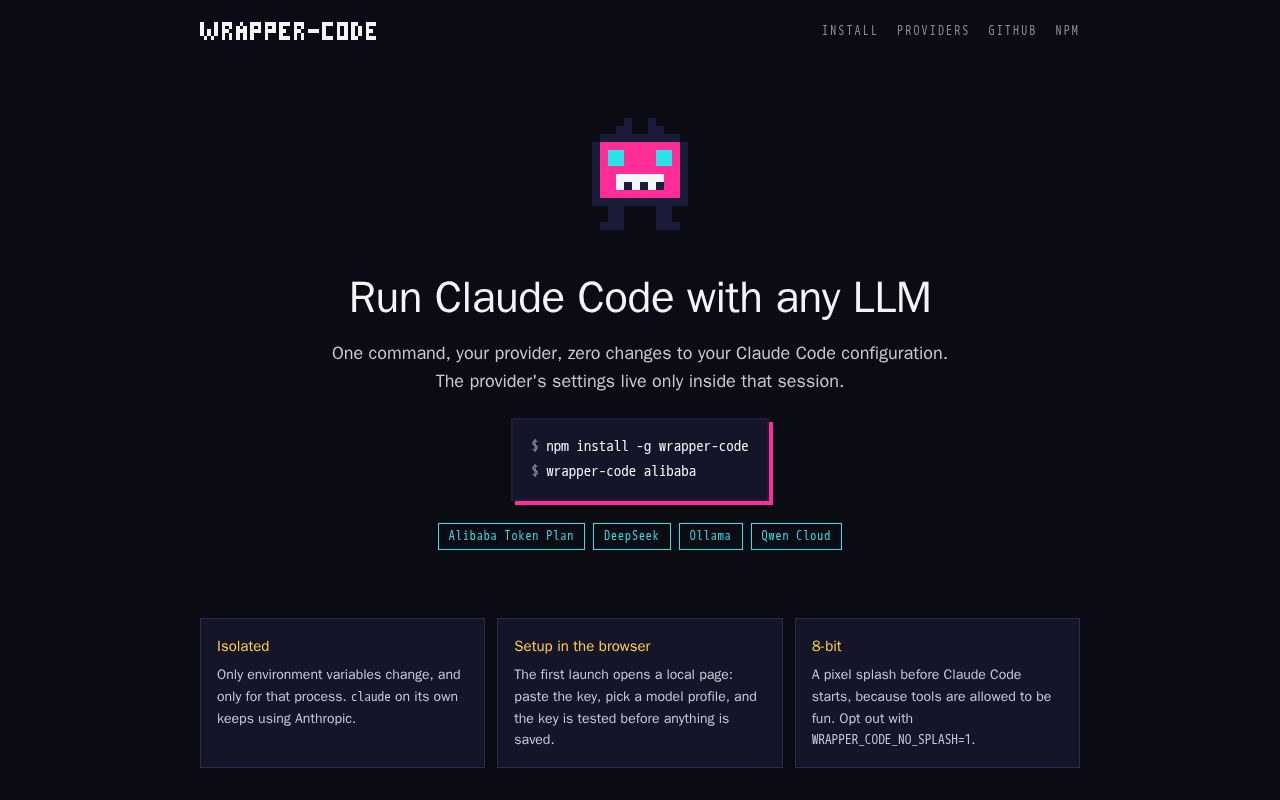 Preview of Wrapper Code