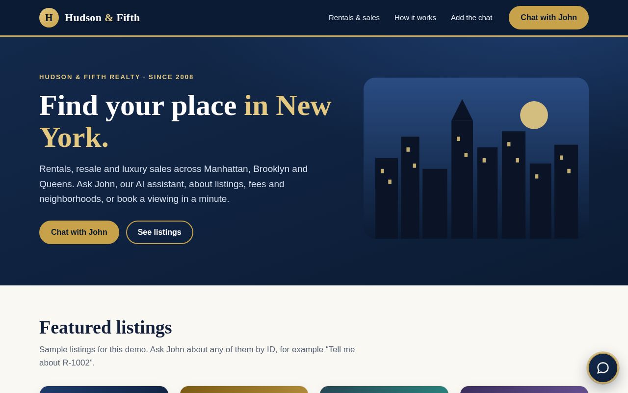 Preview of Hudson & Fifth Realty