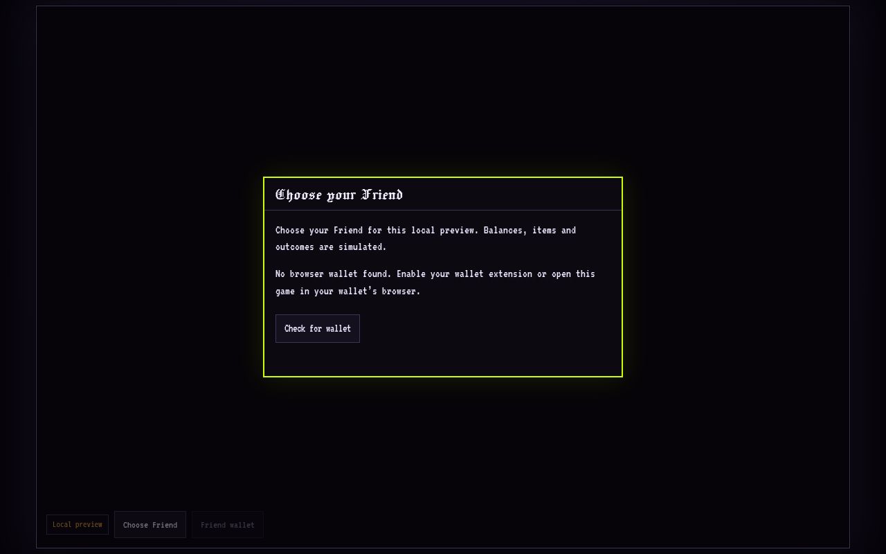 Preview of Rare Friends The Descent