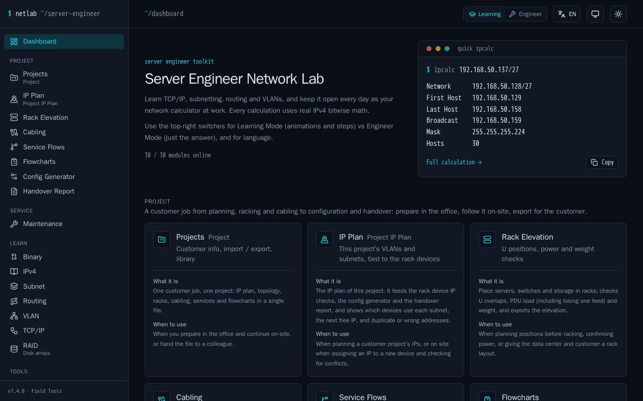 Preview of Netlab