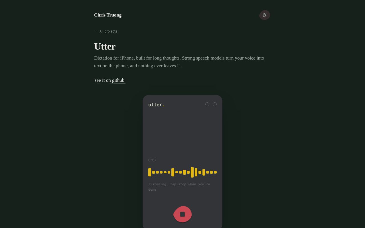 Preview of Utter