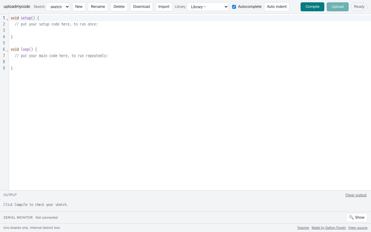 Preview of Uploadmycode