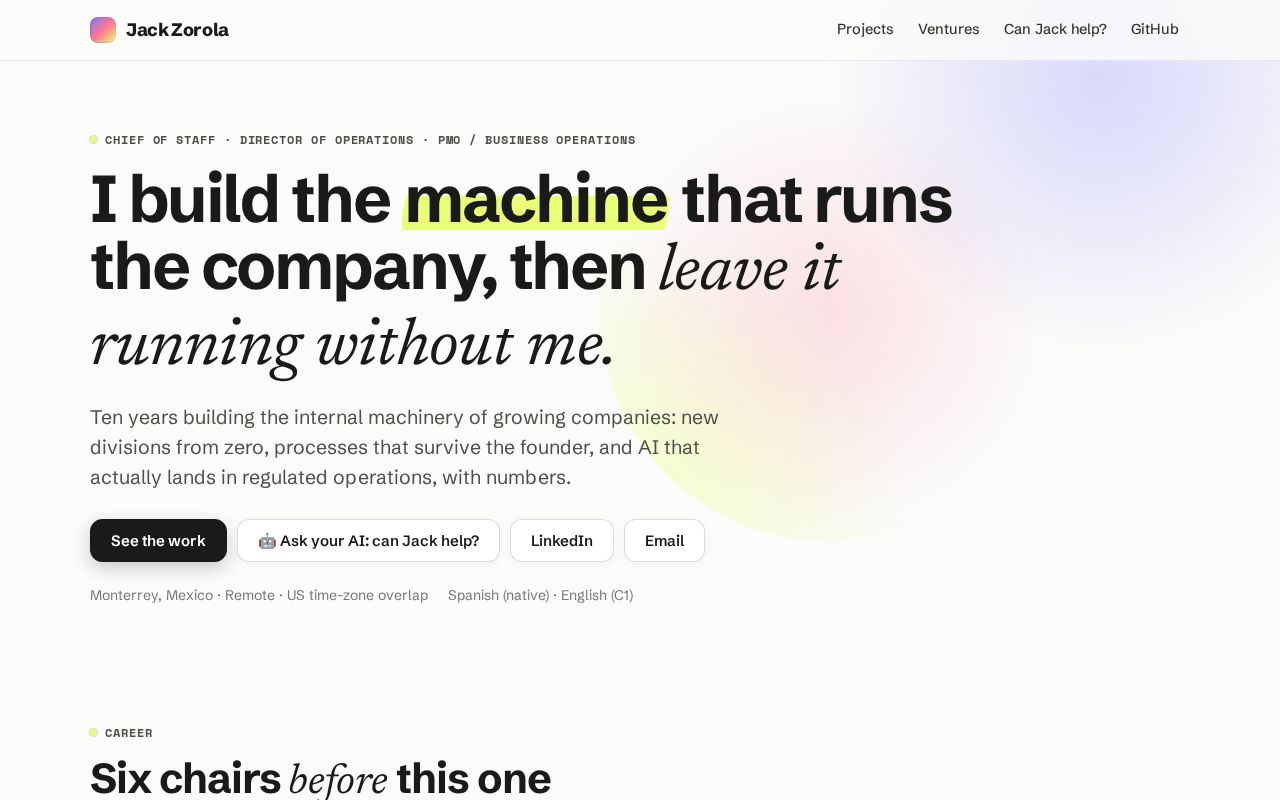 Preview of Jackzorola10 Github Io