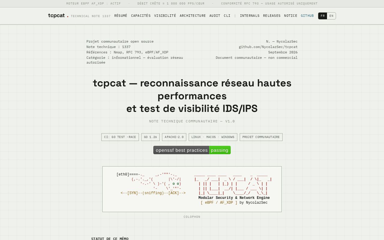 Preview of Tcpcat