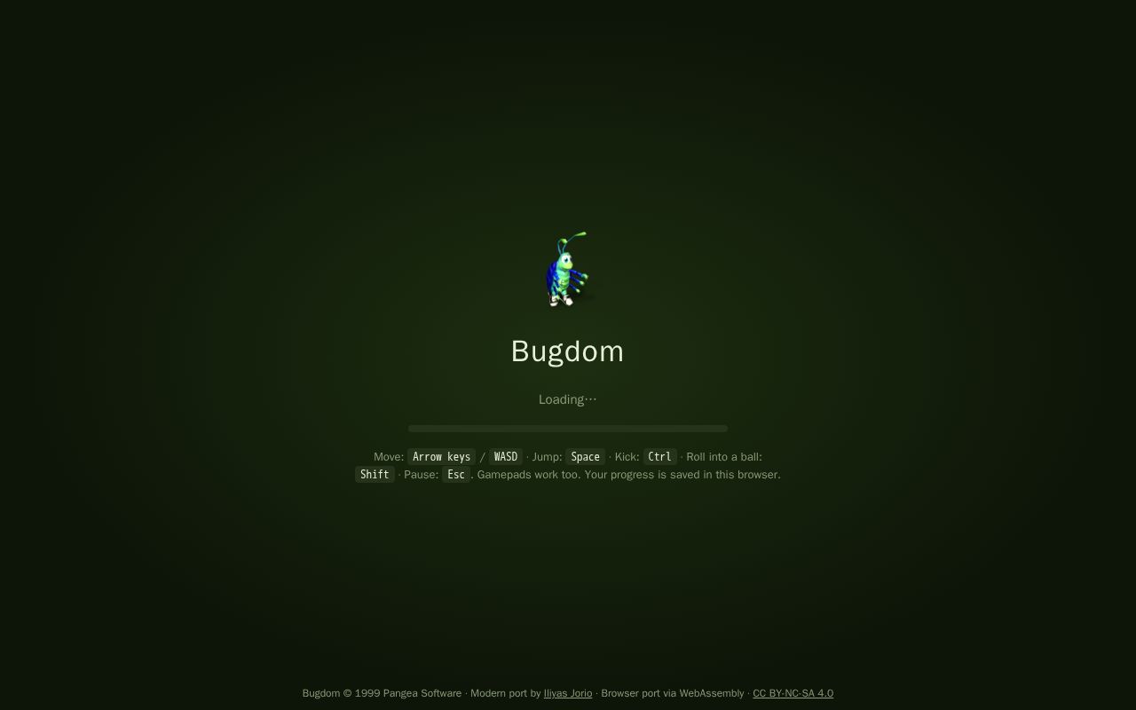 Preview of Bugdom Browser