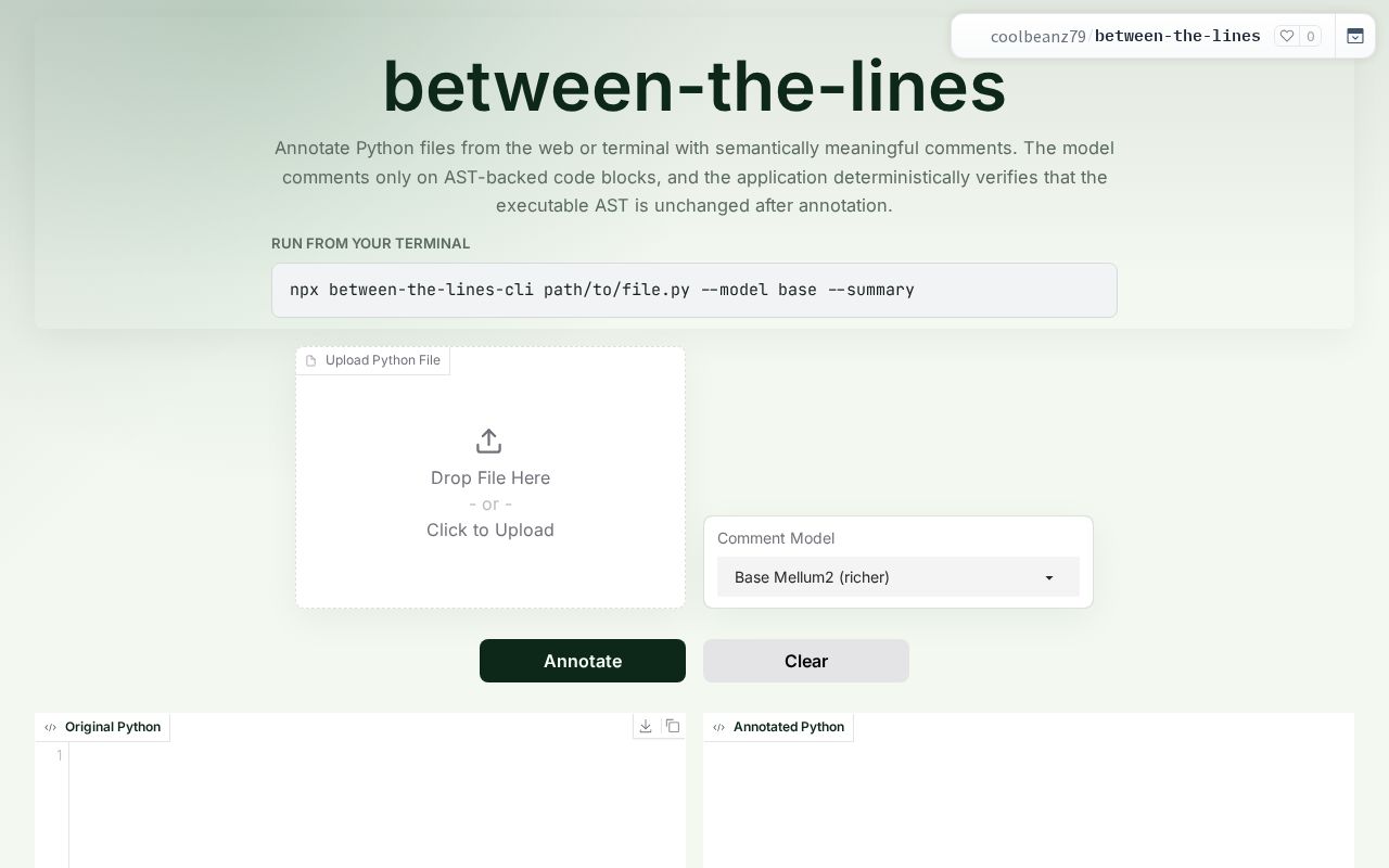 Preview of between-the-lines