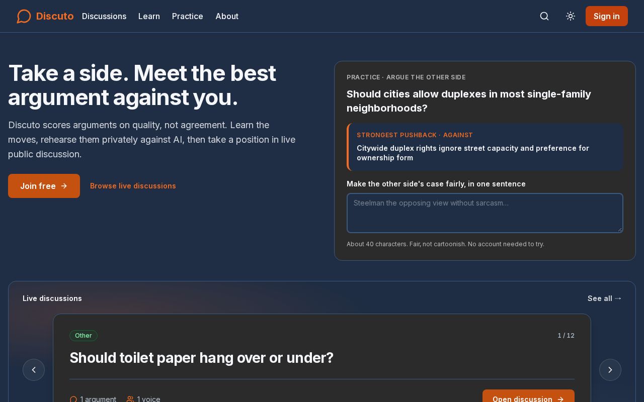 Preview of Discuto