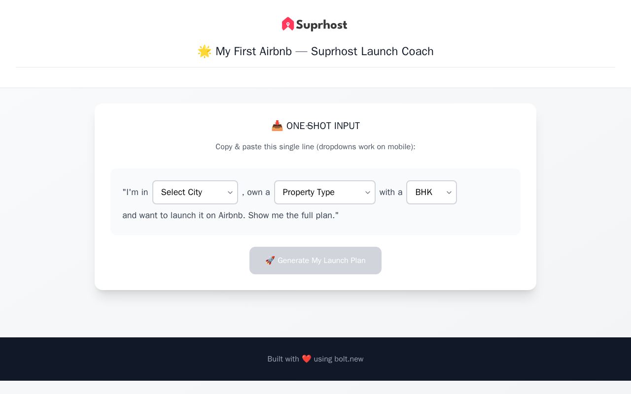 Preview of Suprhost: My First Airbnb Launch Coach