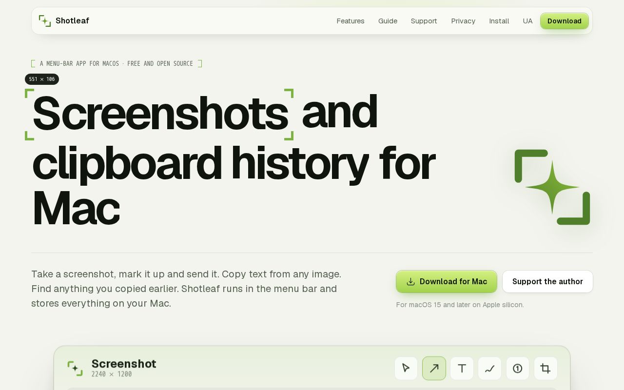 Preview of Shotleaf