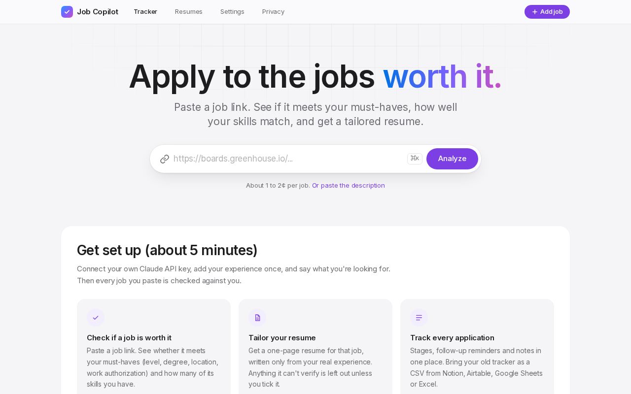 Preview of Job Application