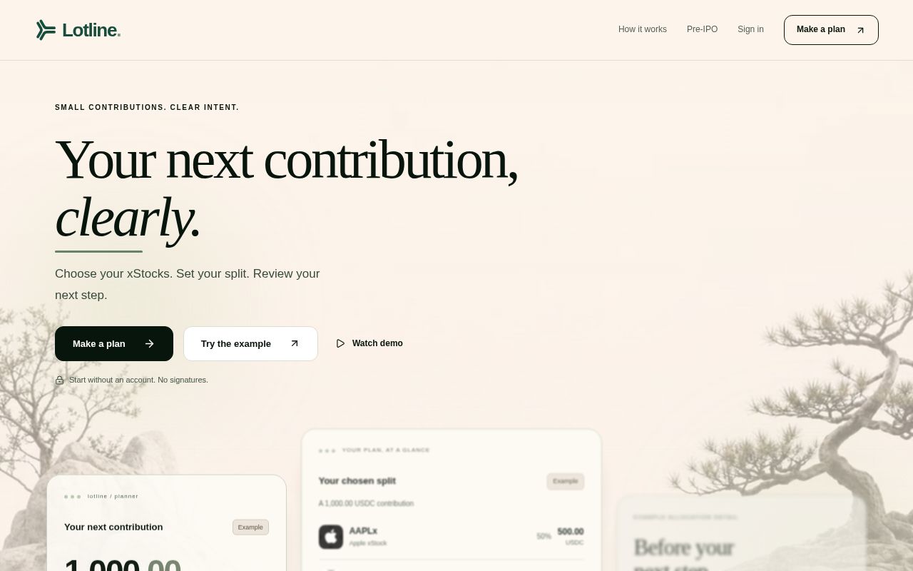 Preview of Lotline