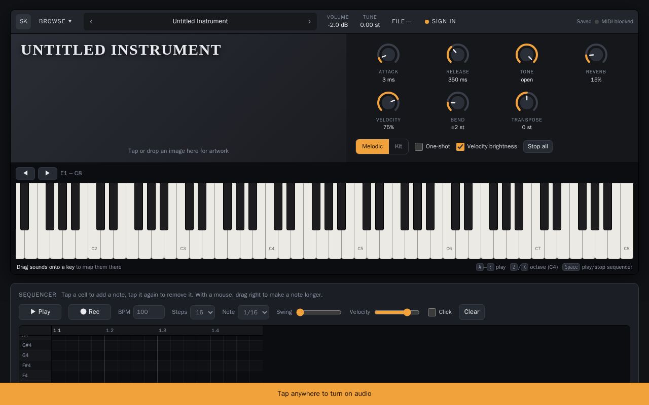Preview of Sample Keys