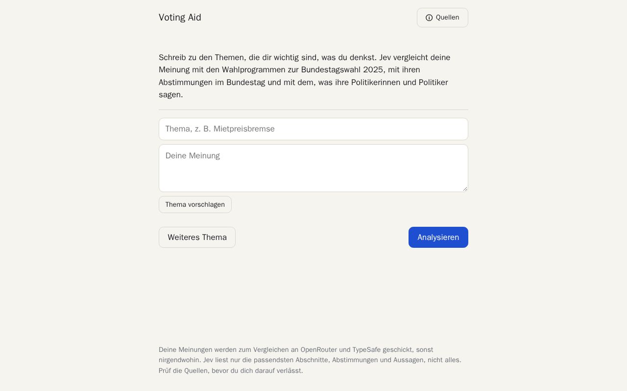 Preview of Voting Aid