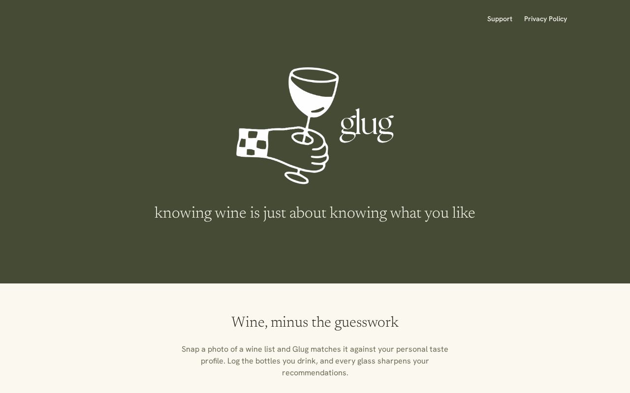 Preview of Glug Web