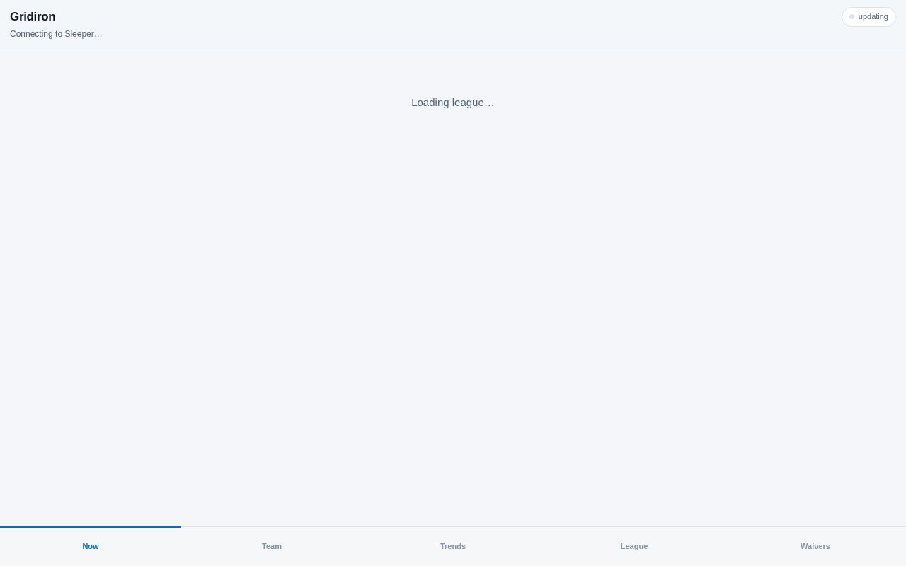 Preview of Sleeper Analytics