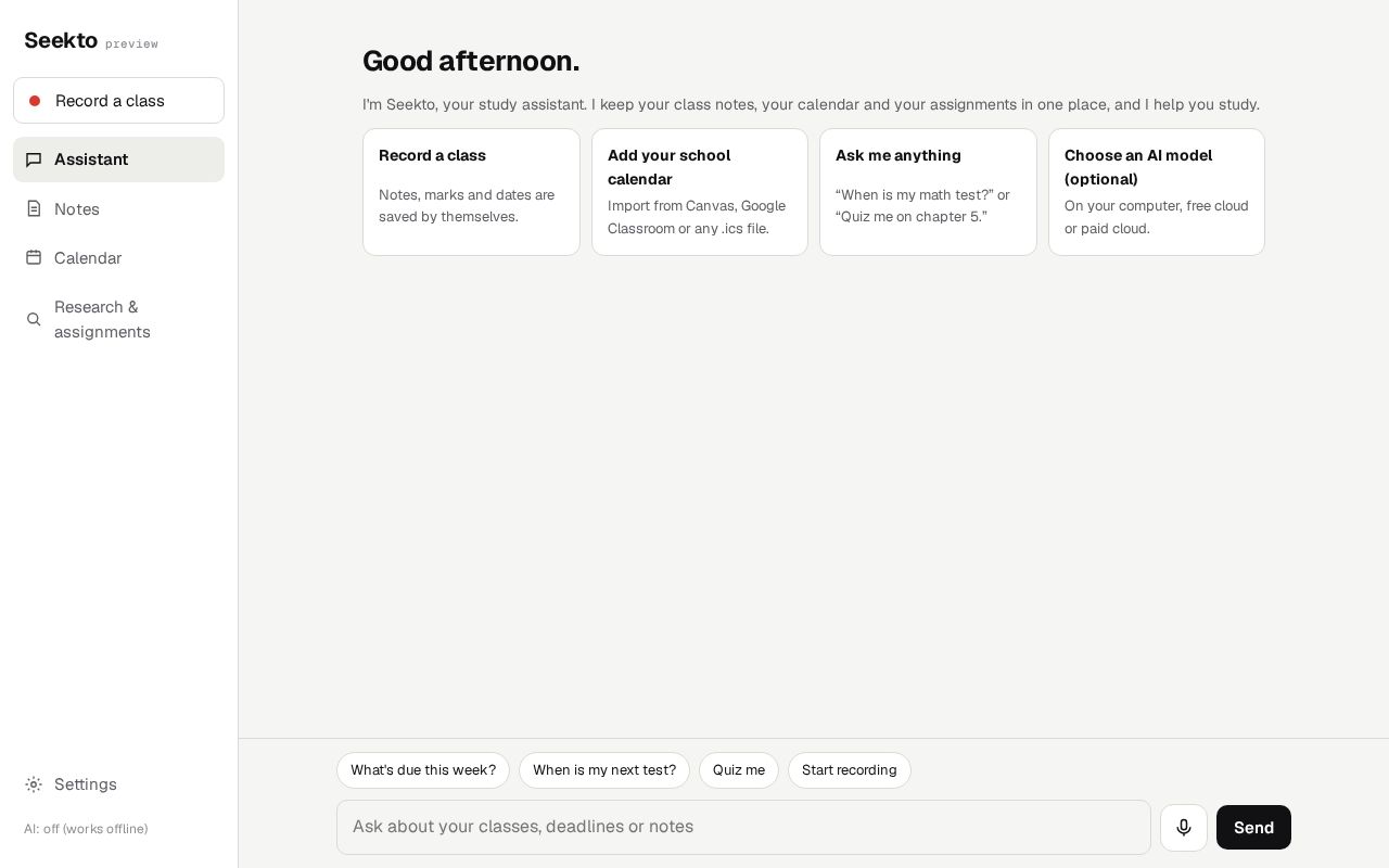 Preview of Seekto