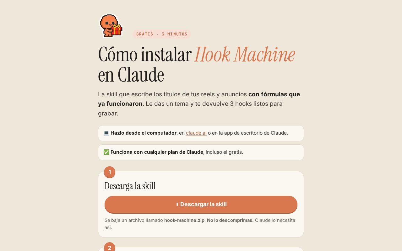 Preview of Hook Machine