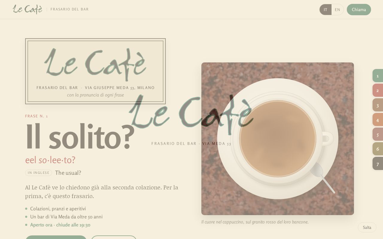 Preview of Le Cafè