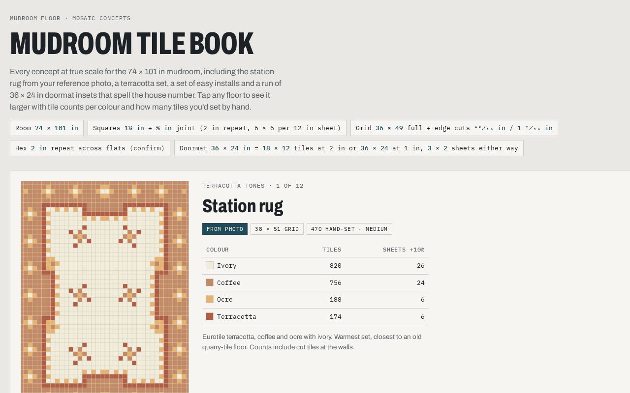 Preview of Train Tiles