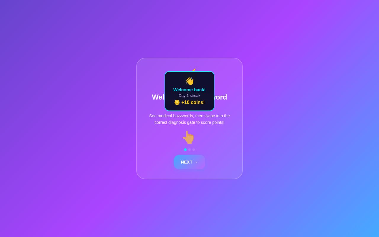 Preview of Buzzword Dash V2