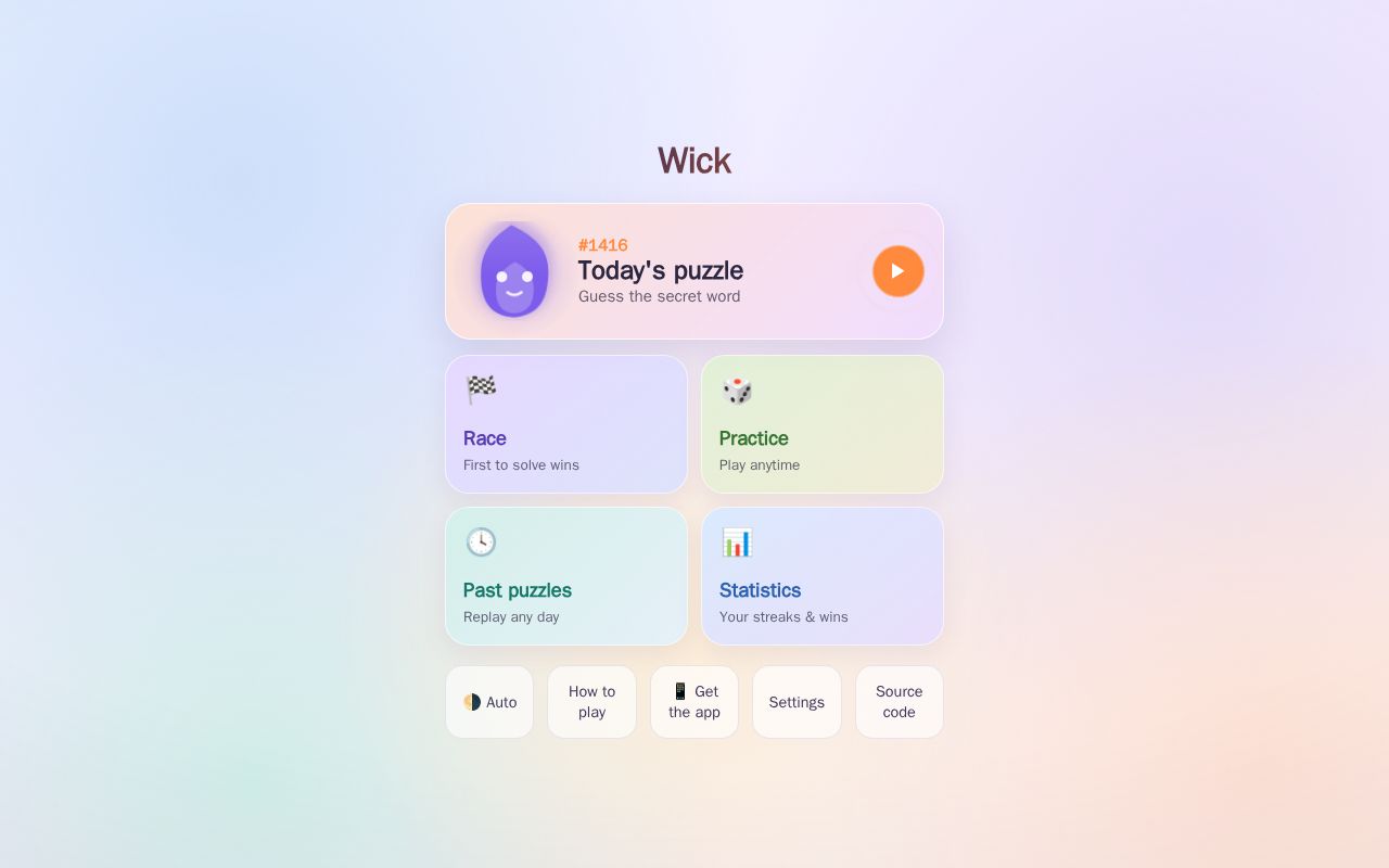 Preview of Wick