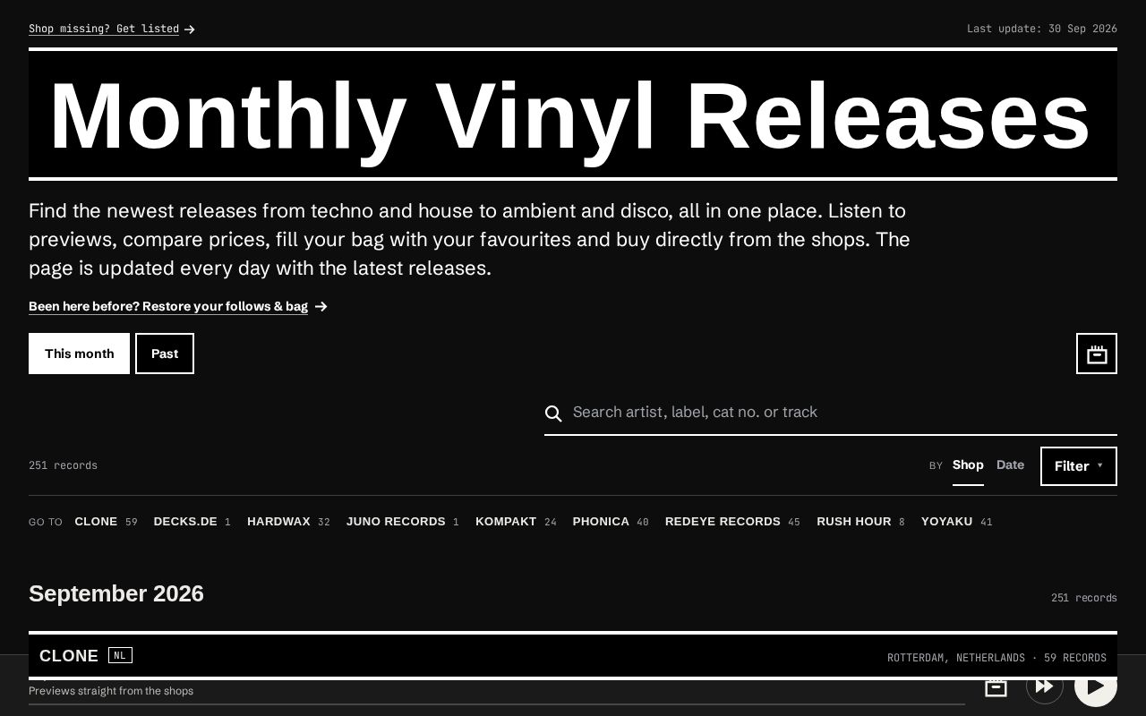 Preview of Newvinyl Github Io