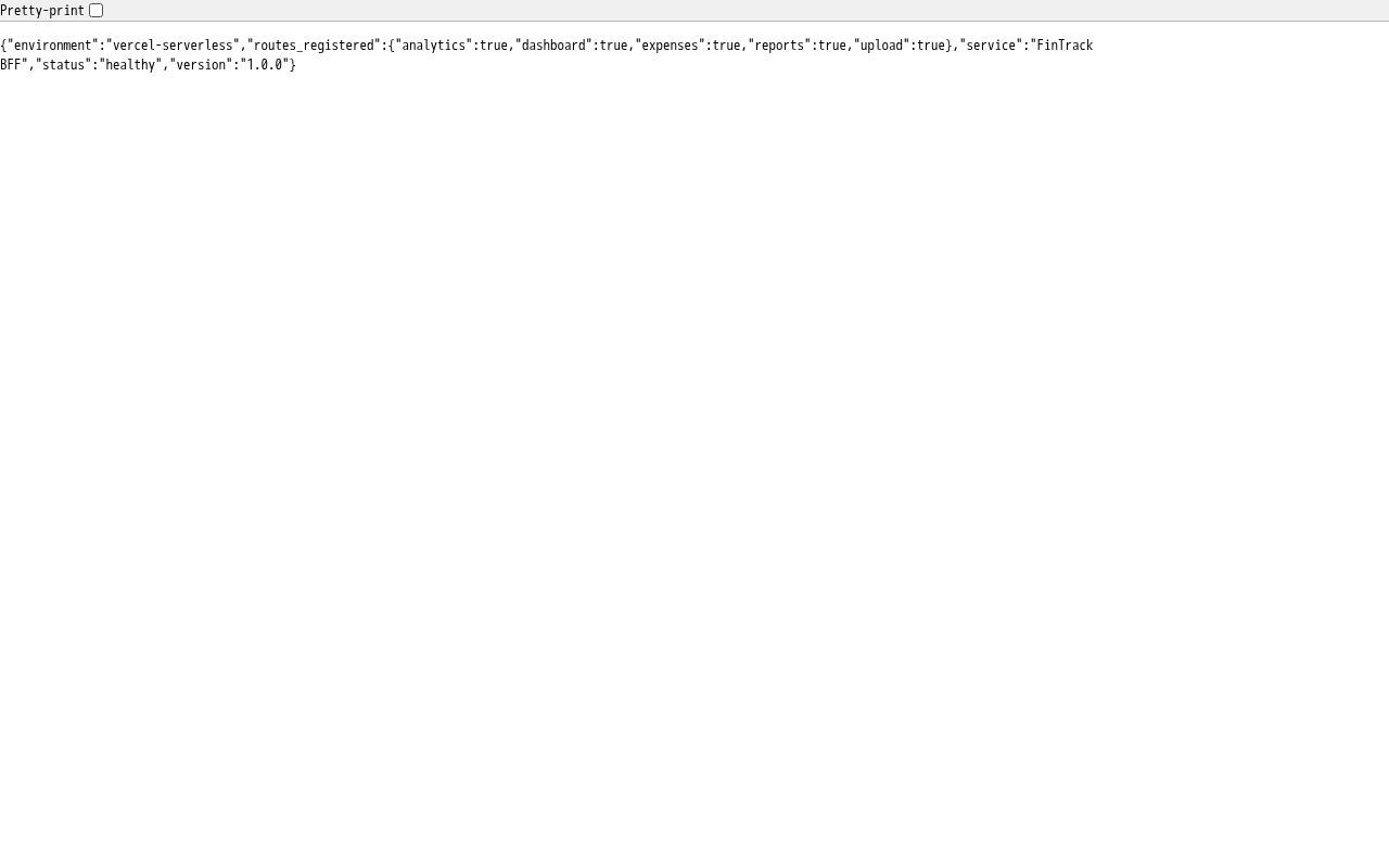 Preview of Fintrack Bff