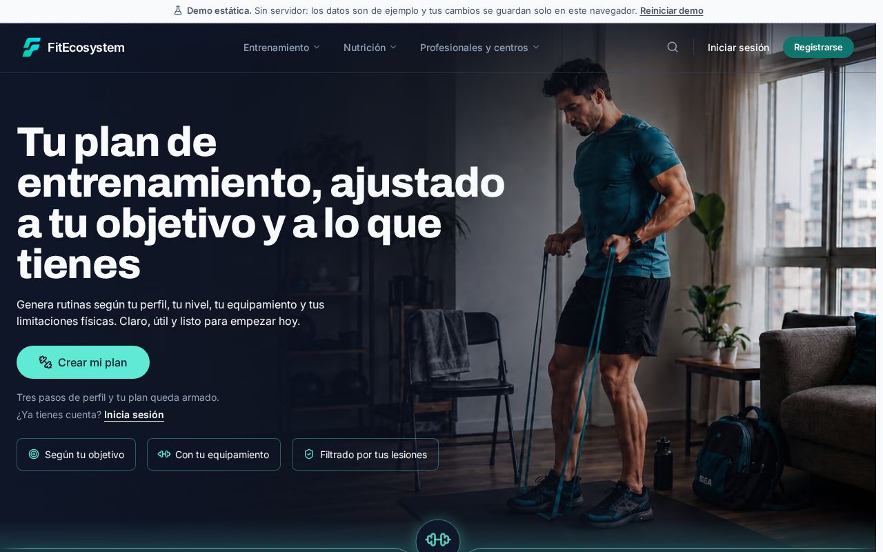 Preview of Fitecosystem Demo