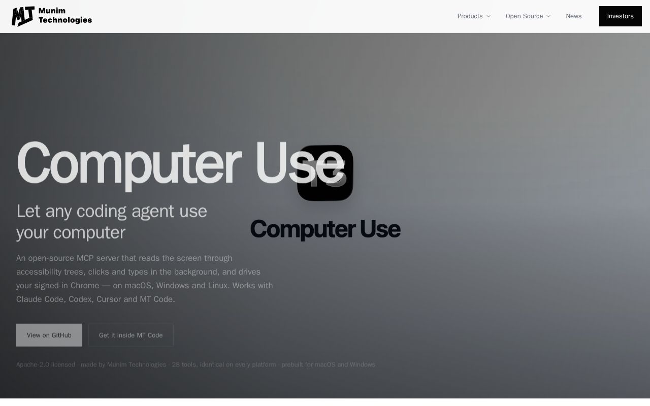 Preview of Munim Computer Use