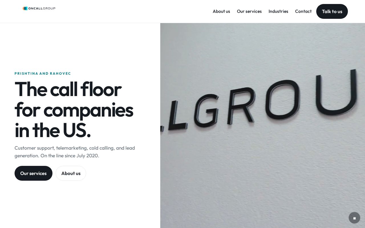 Preview of Onecall Group Com