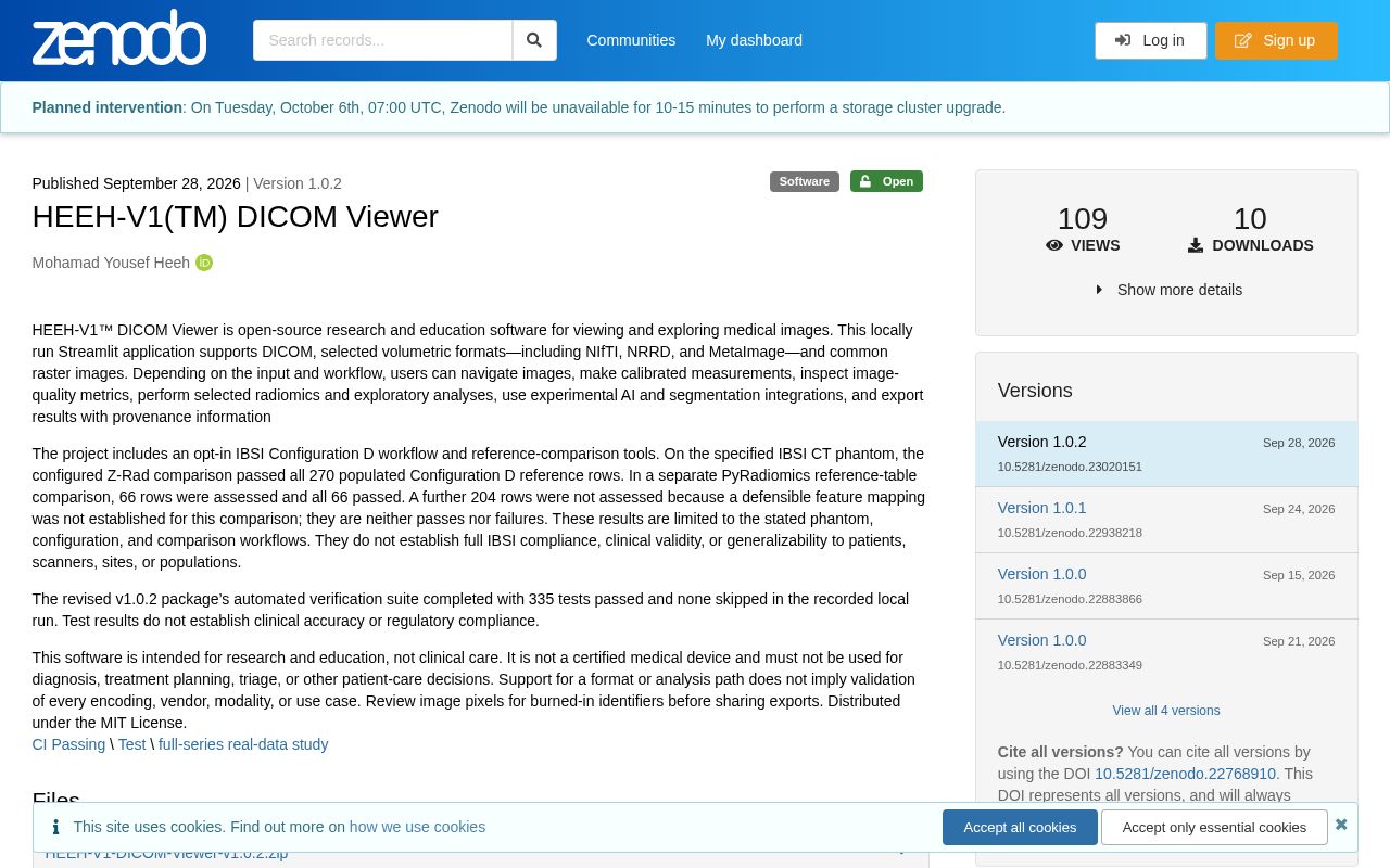 Preview of HEEH V1 DICOM Viewer