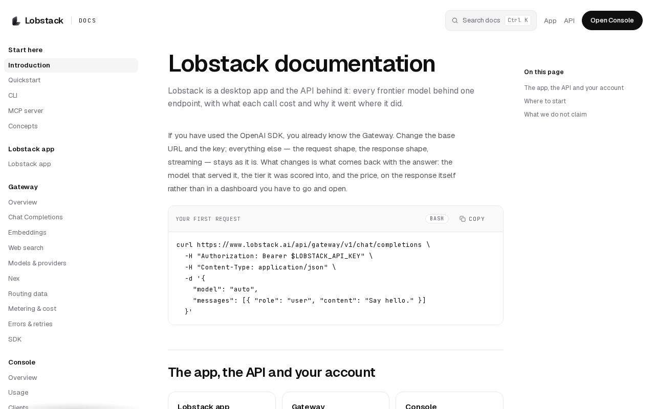 Preview of Lobstack Mcp