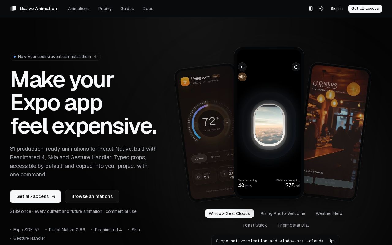 Preview of React Native Animations