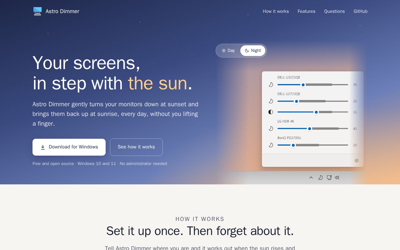 Preview of Astrodimmer