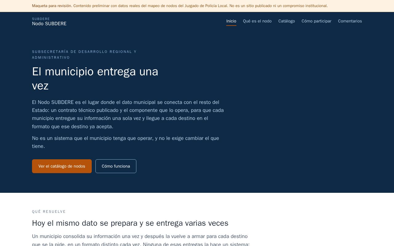 Preview of Nodo Subdere
