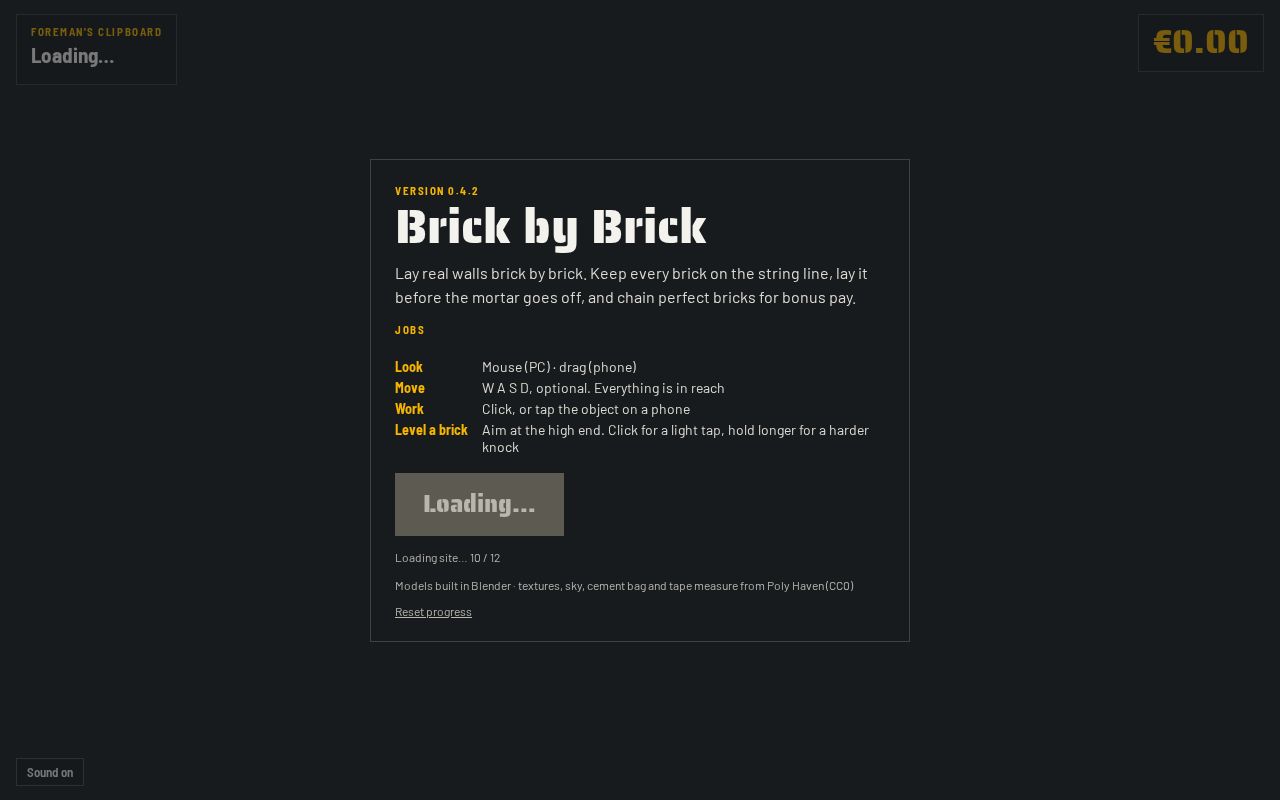 Preview of Brick By Brick