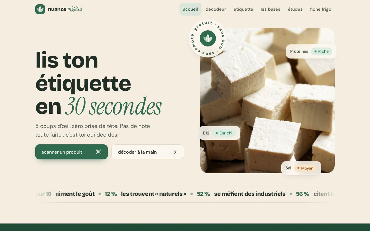 Preview of Nuance Vegetal Github Io