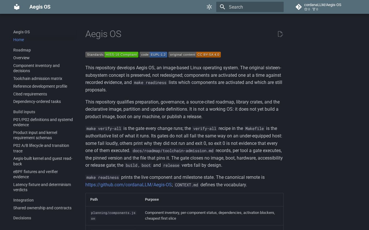 Preview of Aegis OS