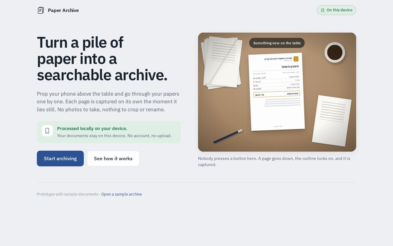 Preview of Paper Archive