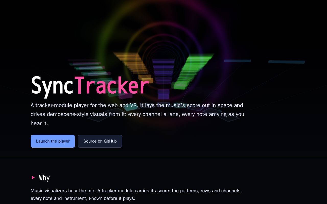 Preview of SyncTracker