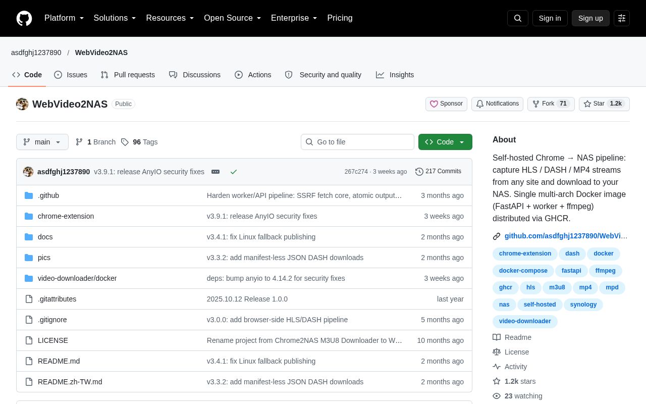 Preview of WebVideo2NAS