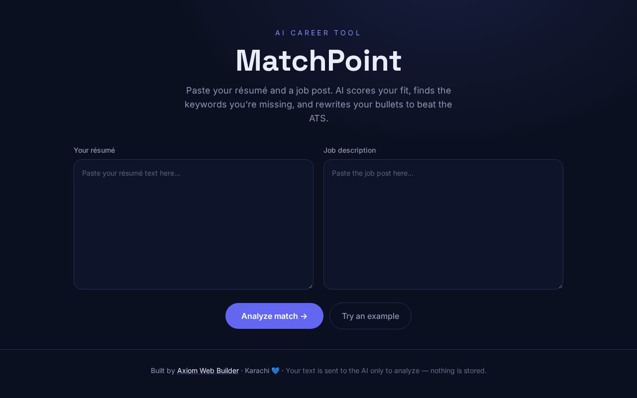 Preview of Ai Resume Analyzer