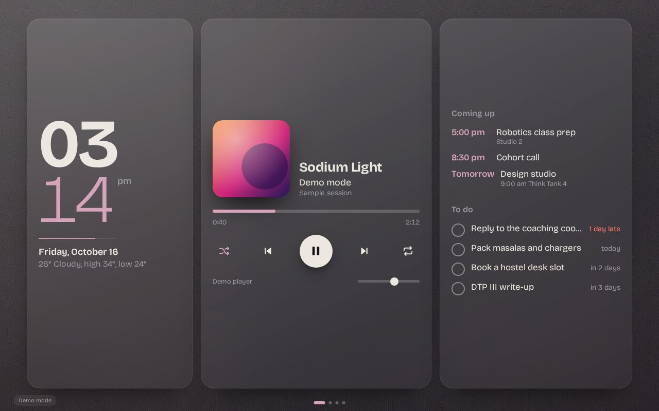 Preview of Desk Dash