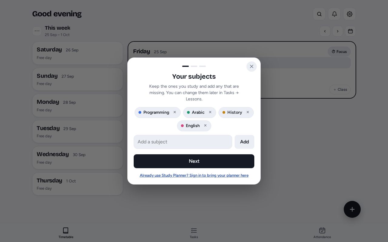 Preview of Thestudyplanner Github Io