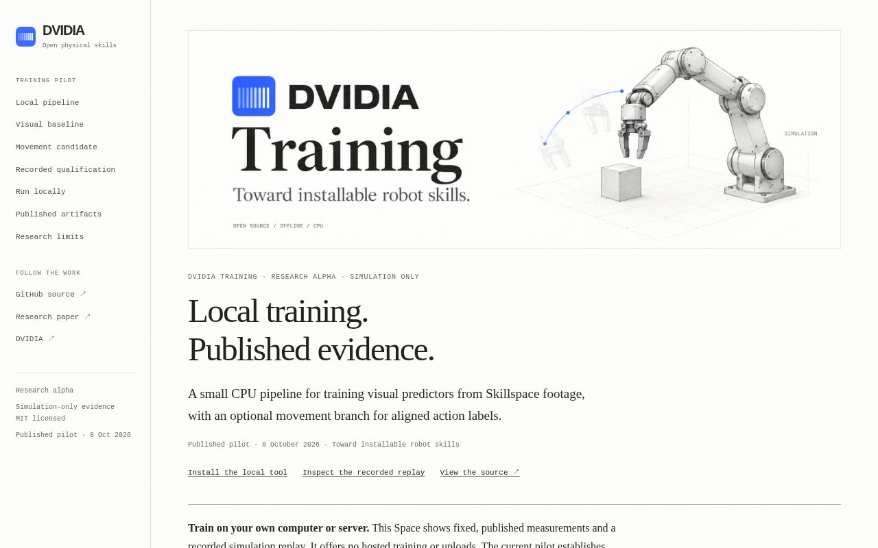 Preview of DVIDIA Training