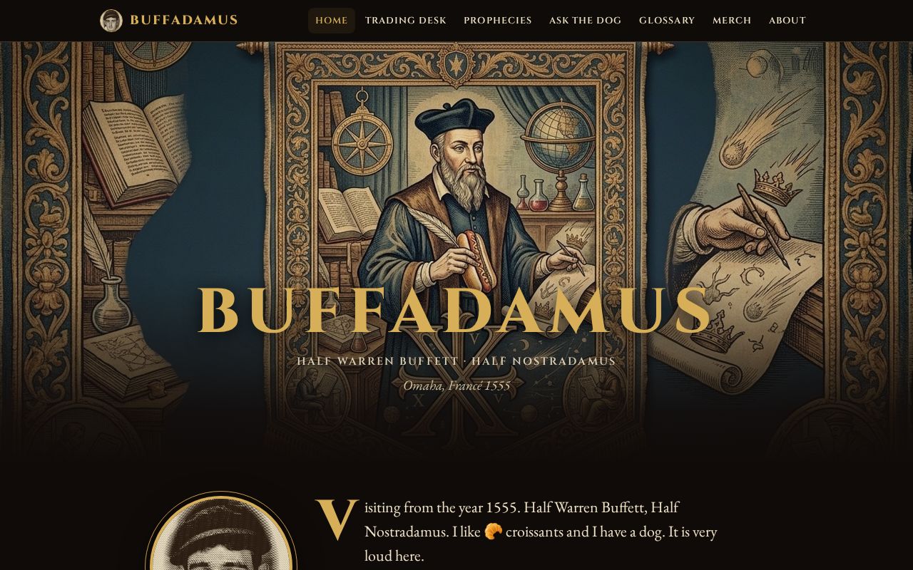 Preview of Buffadamus